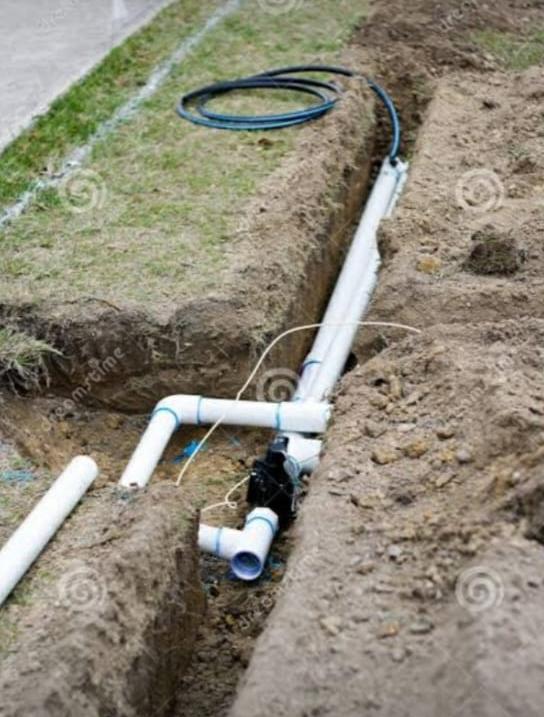 Irrigation pipeline laying